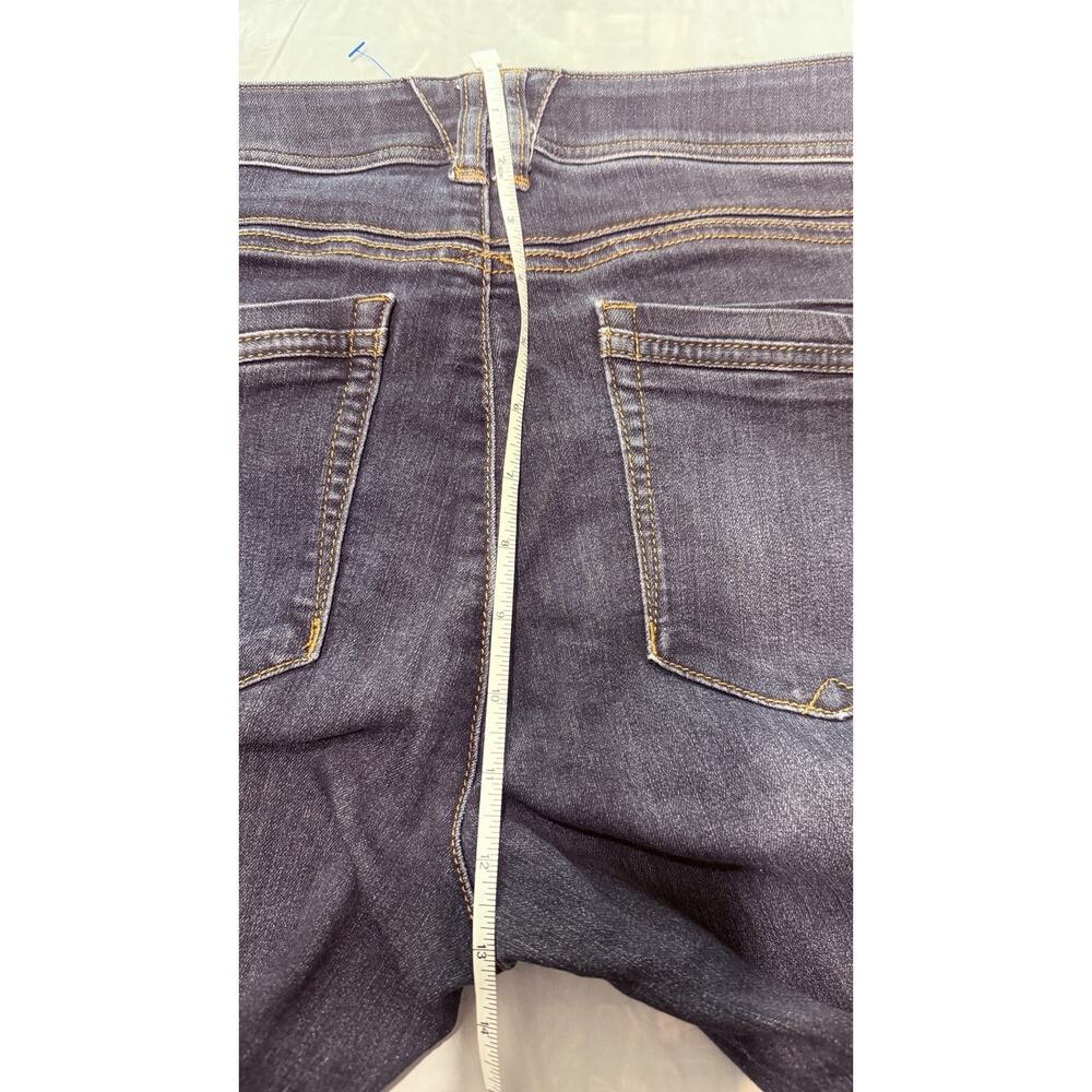 Democracy Women’s Bootcut Jeans Blue Medium Wash Cotton Denim 5-Pocket Size 12 - Picture 12 of 16